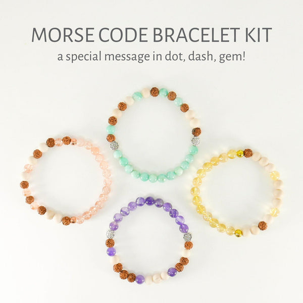 Morse Code Bracelet Kit + Live Class!
