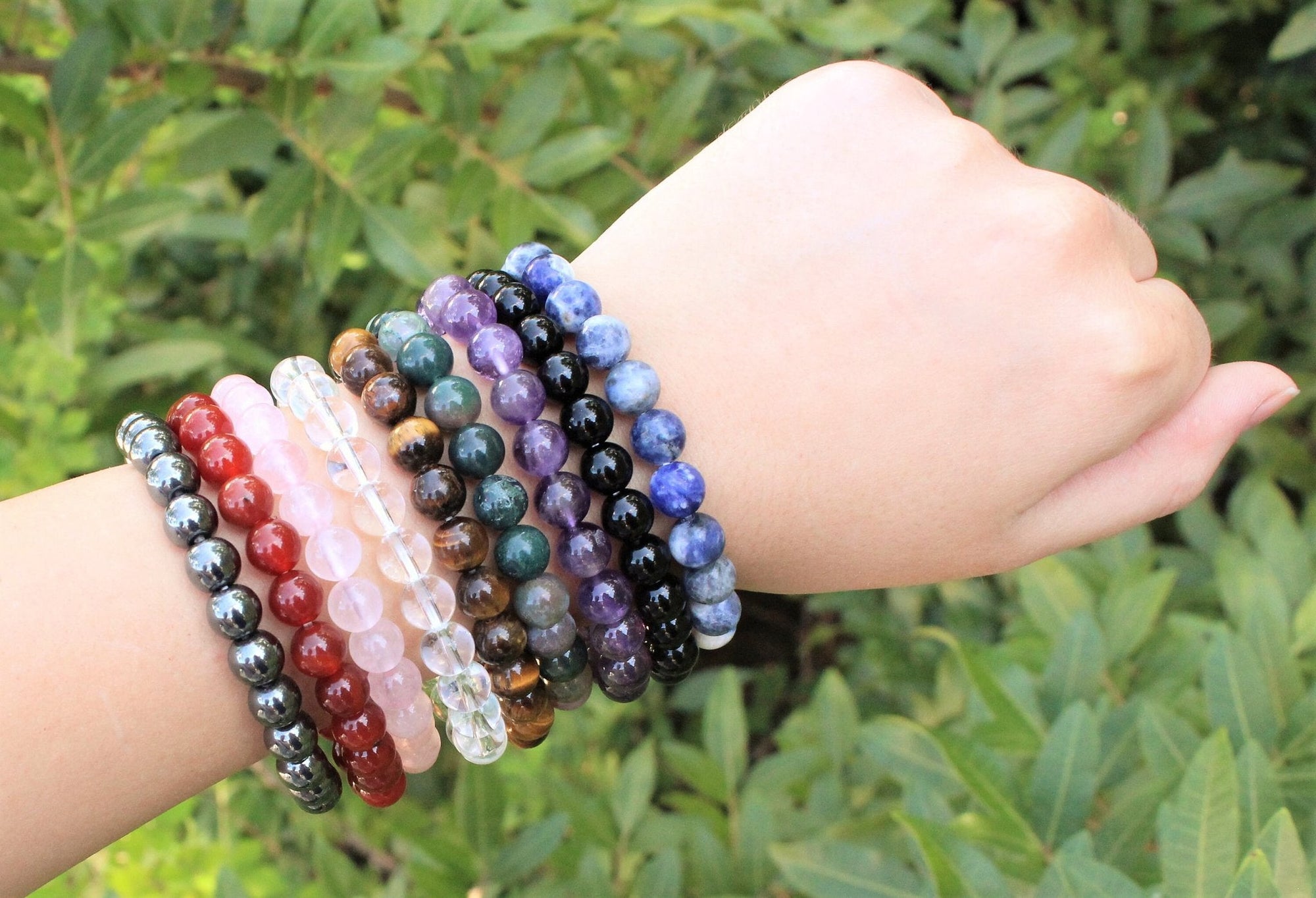 Gemstone Energy Bracelets