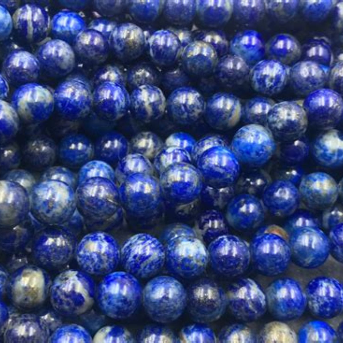 7mm Lapis Lazuli Beads