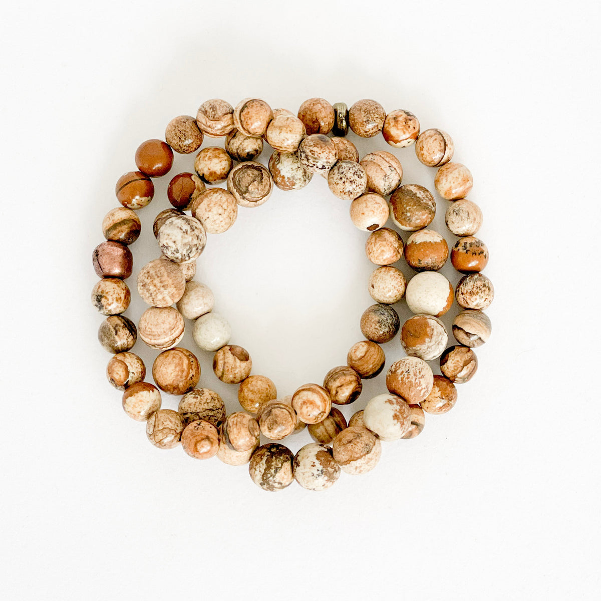 Picture Jasper Stretch Bracelet