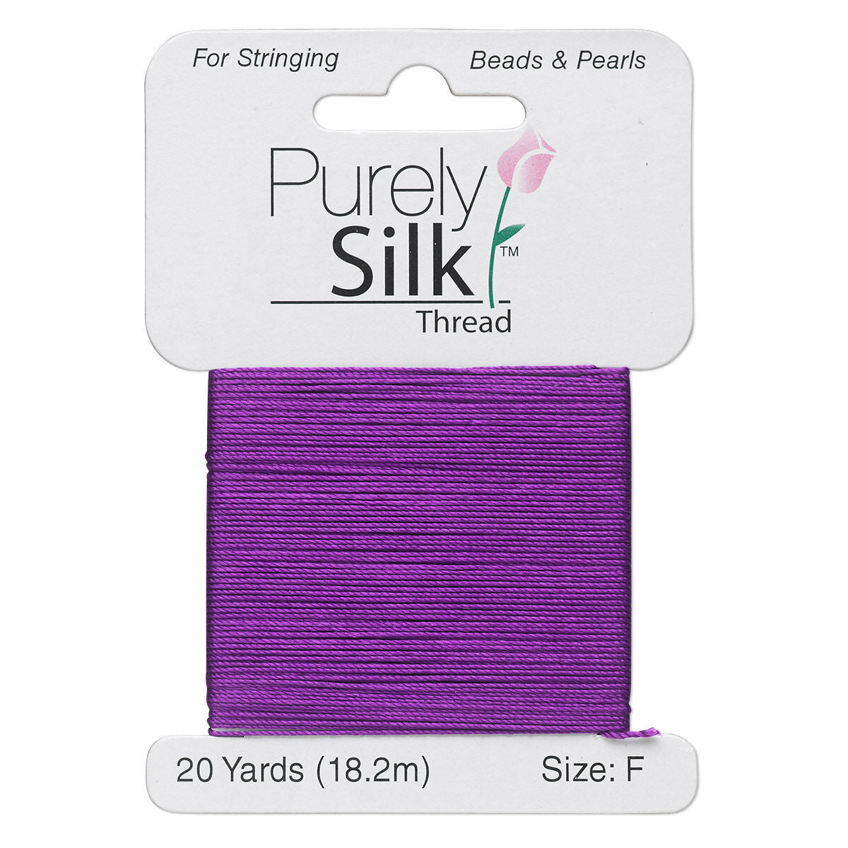 Plum (Purple) Silk Thread