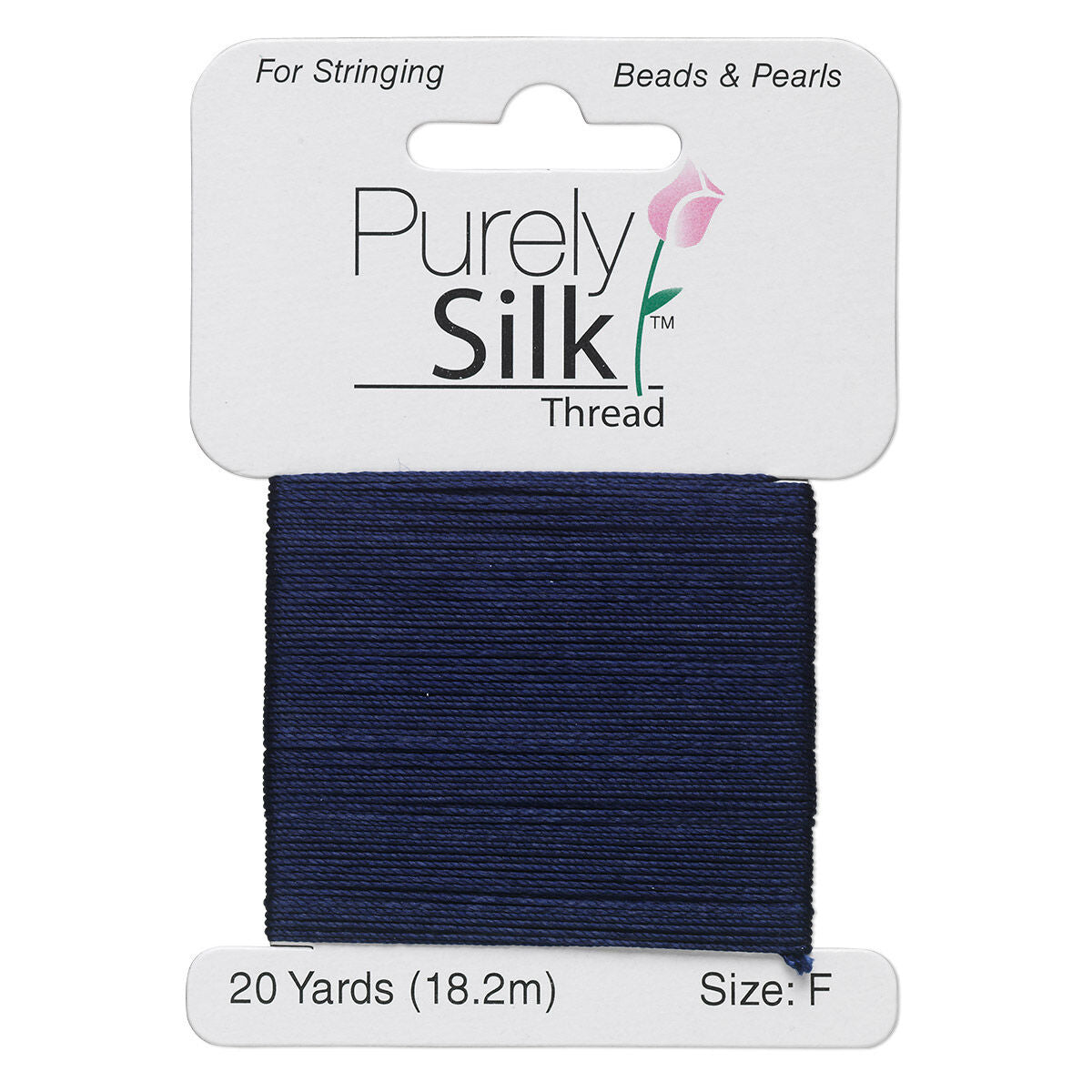 Navy Blue Silk Thread