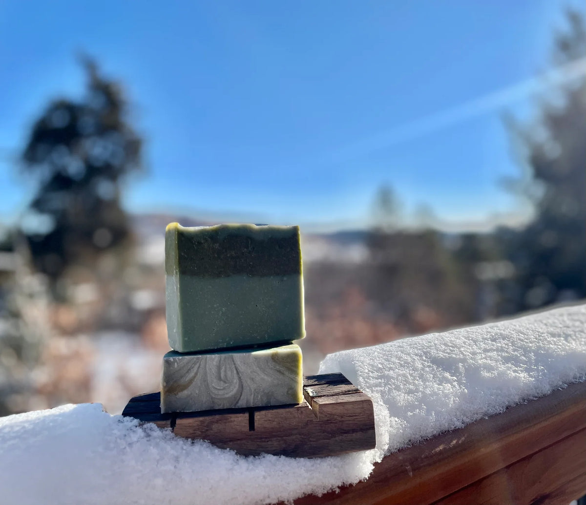Cypress+Mint Handcrafted Soap