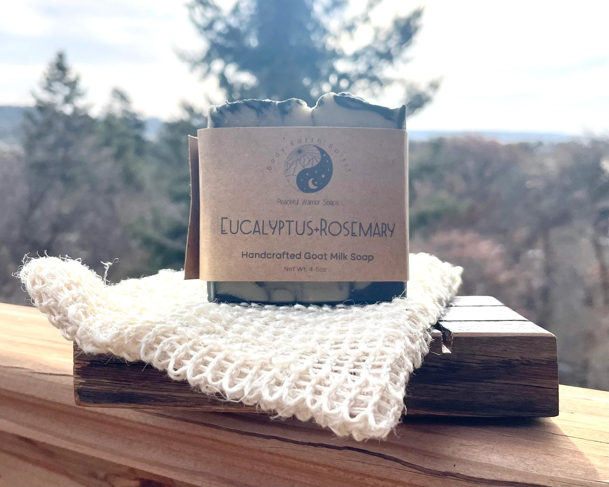 Eucalyptus+Rosemary Handcrafted Soap