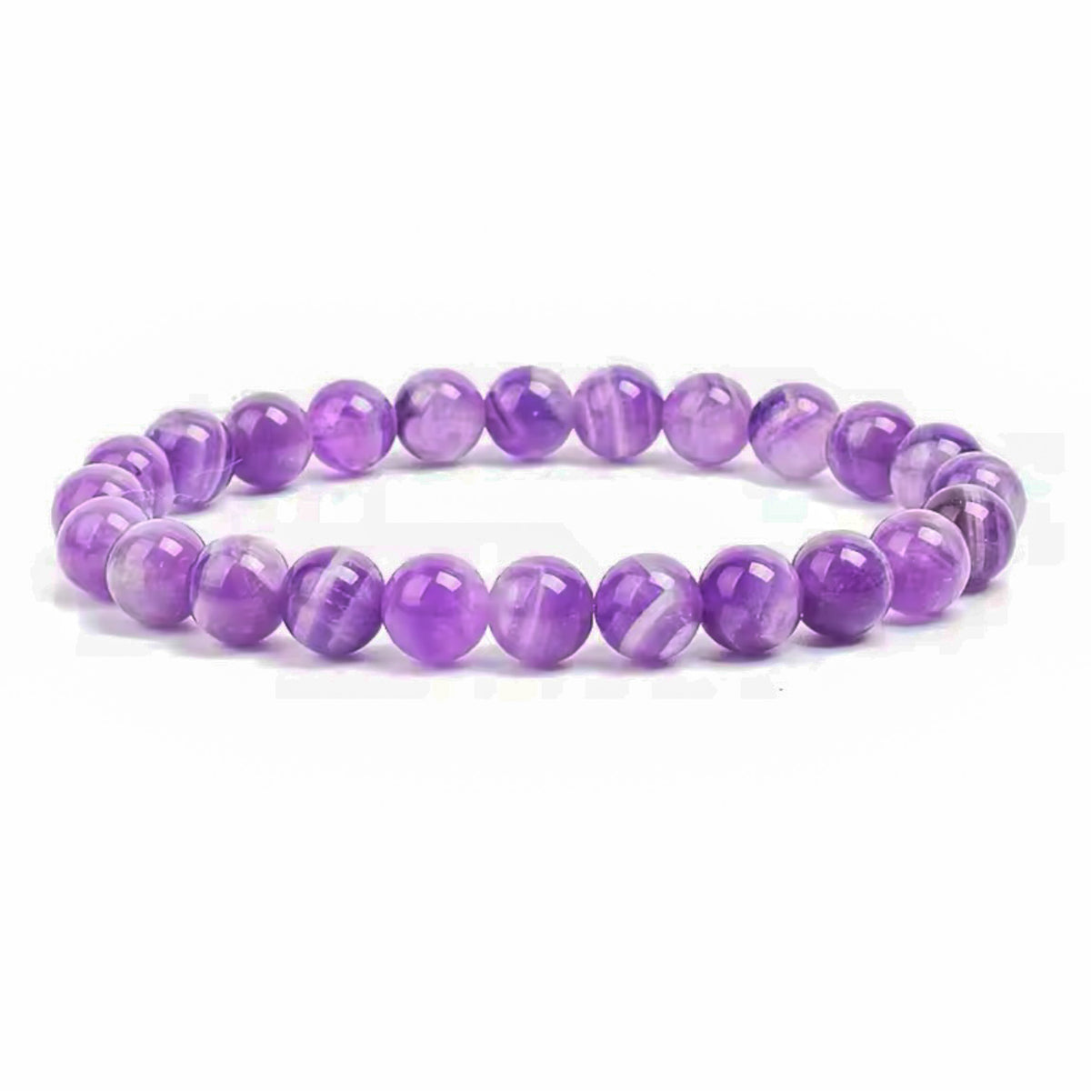 Chevron Amethyst Clarity Bracelet