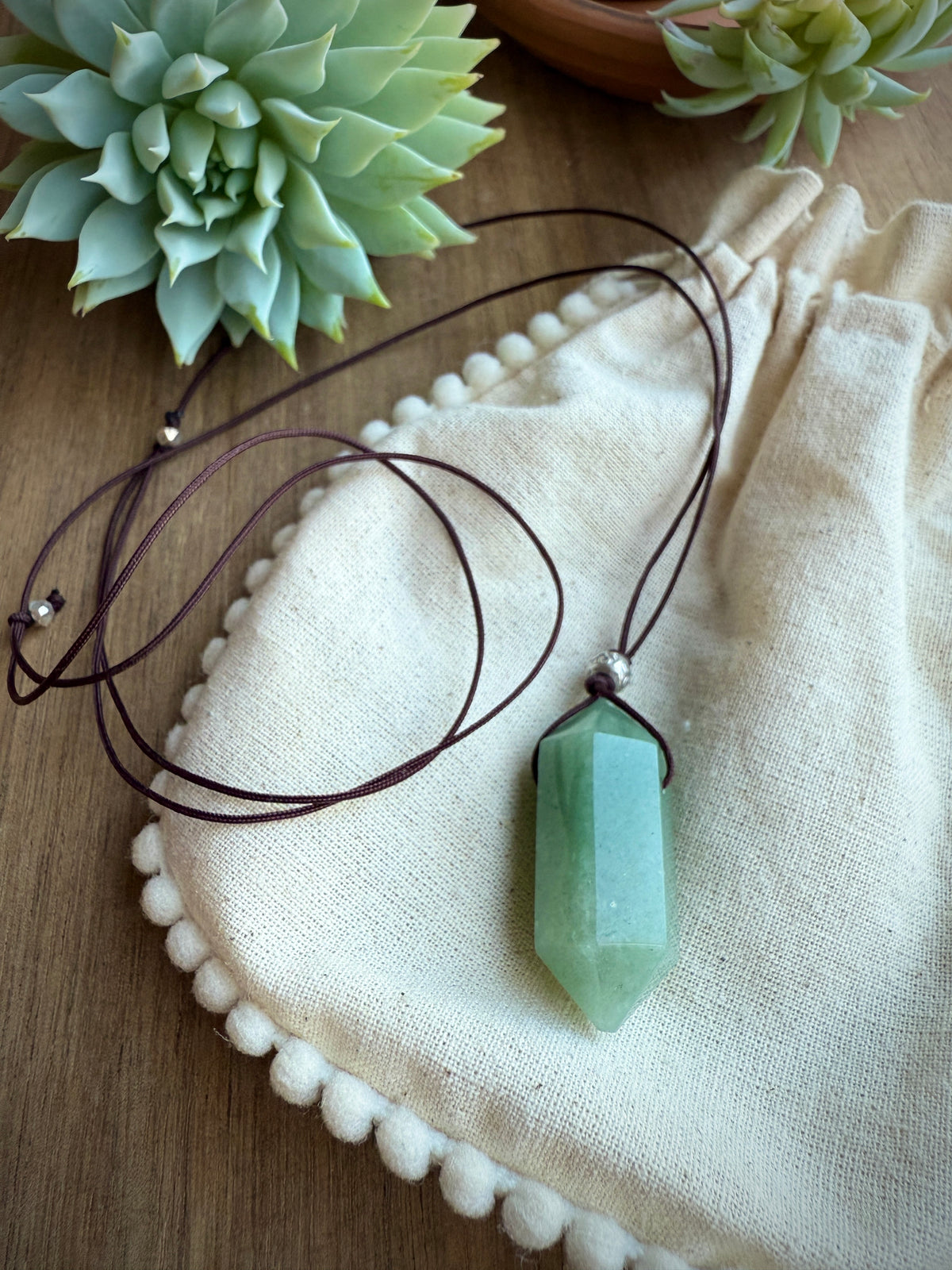 Green Aventurine Heart Opener Necklace