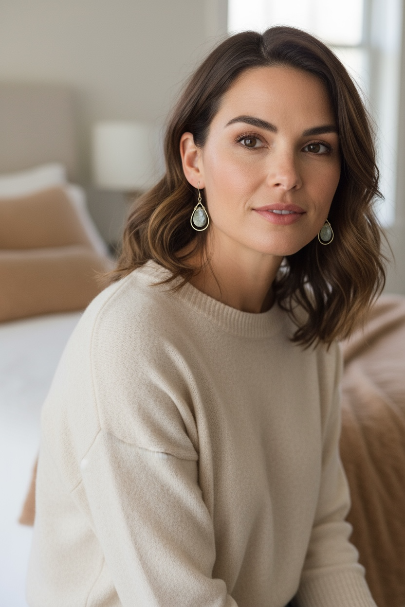 Inner Magic Suncatcher Earrings - Labradorite