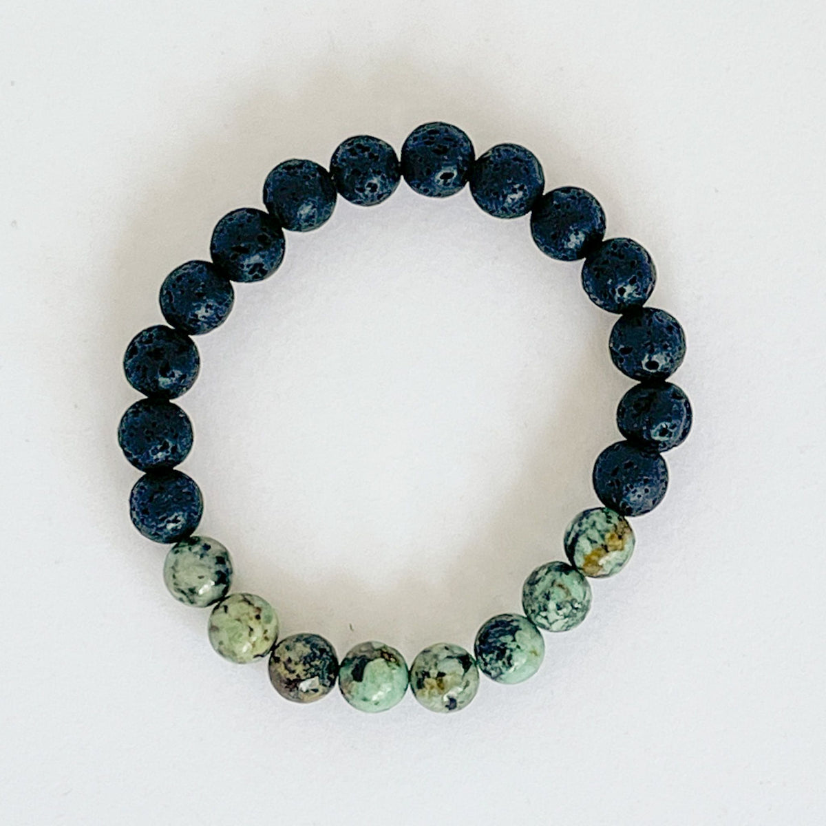 African Turquoise Stretch Bracelet