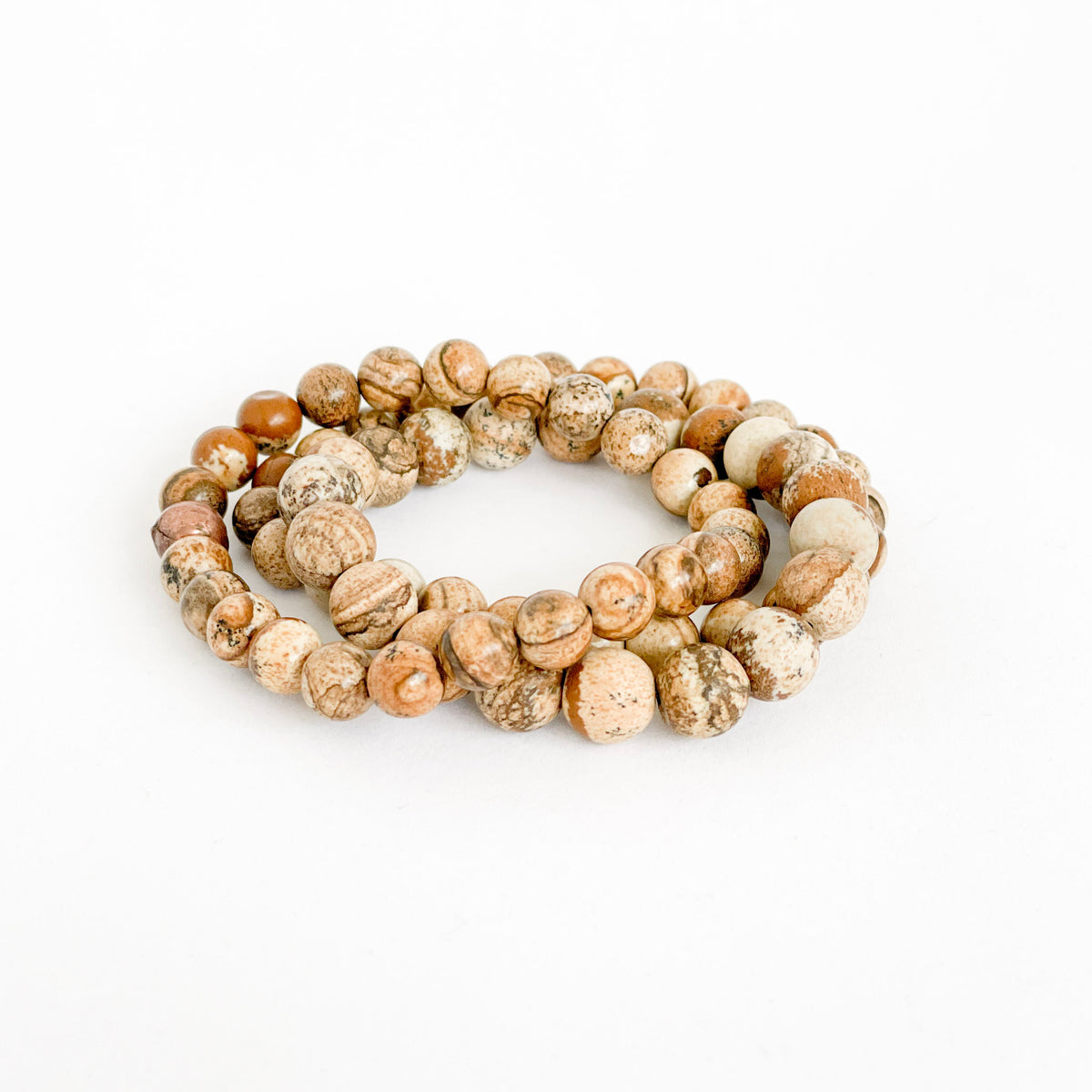 Picture Jasper Stretch Bracelet