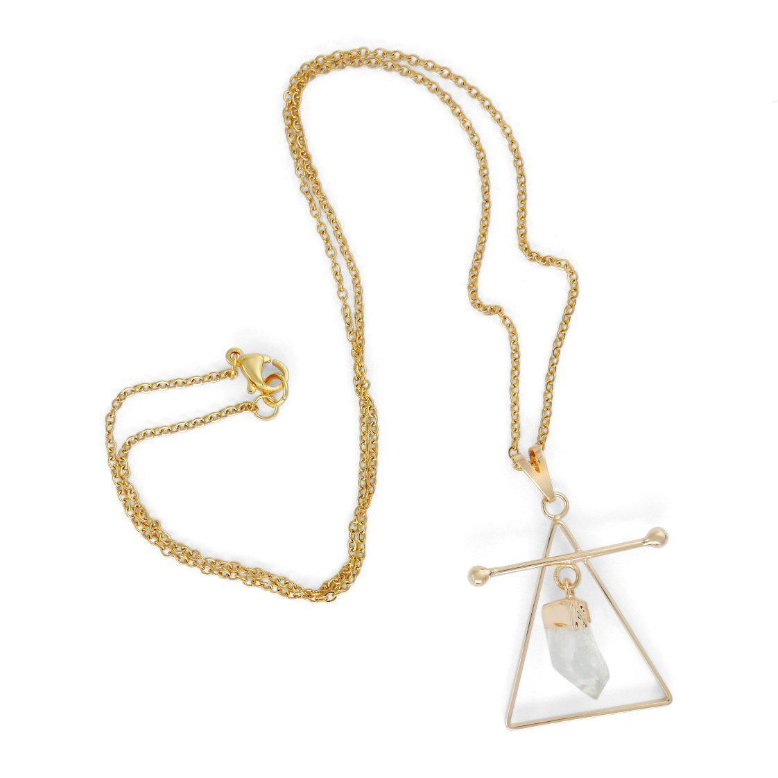 air element necklace gold chain merakalpa malas