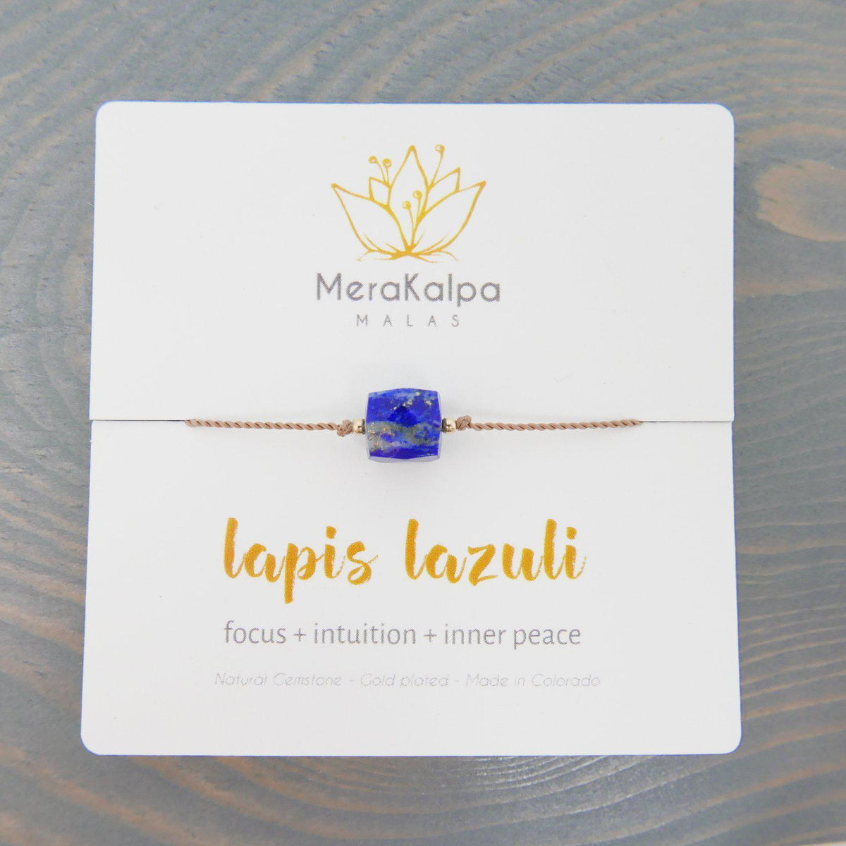 Lapis Lazuli Choker-Necklace-MeraKalpa Malas