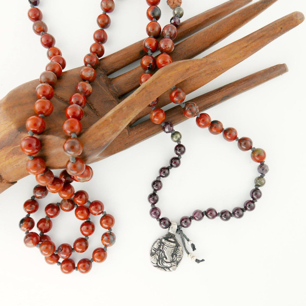 Strength and health Ganesh mala necklace kit - MeraKalpa Malas